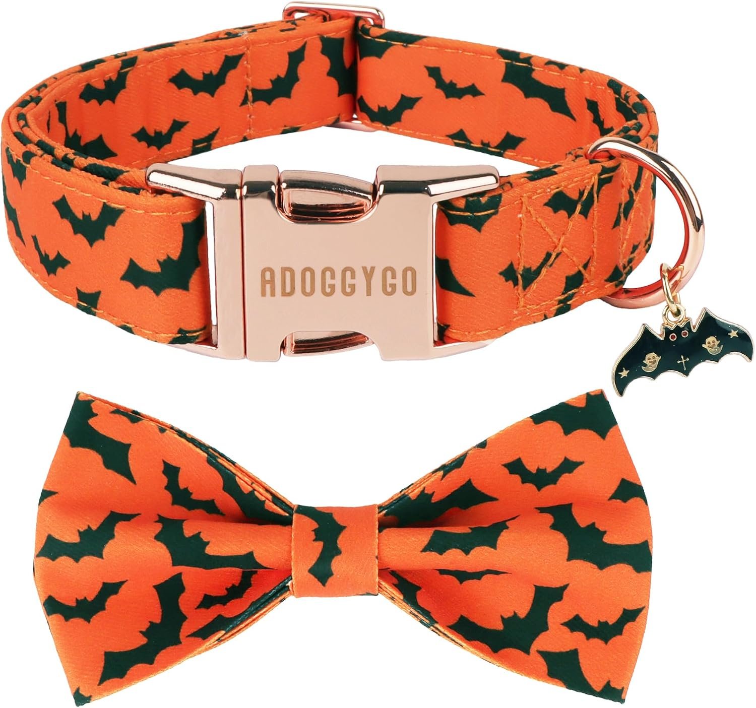 ADOGGYGO Halloween Dog Collar with ...