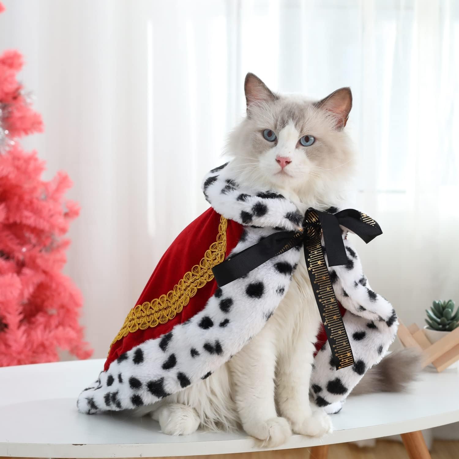 Lovelyshop Royal Velvet Pet Cloak w...