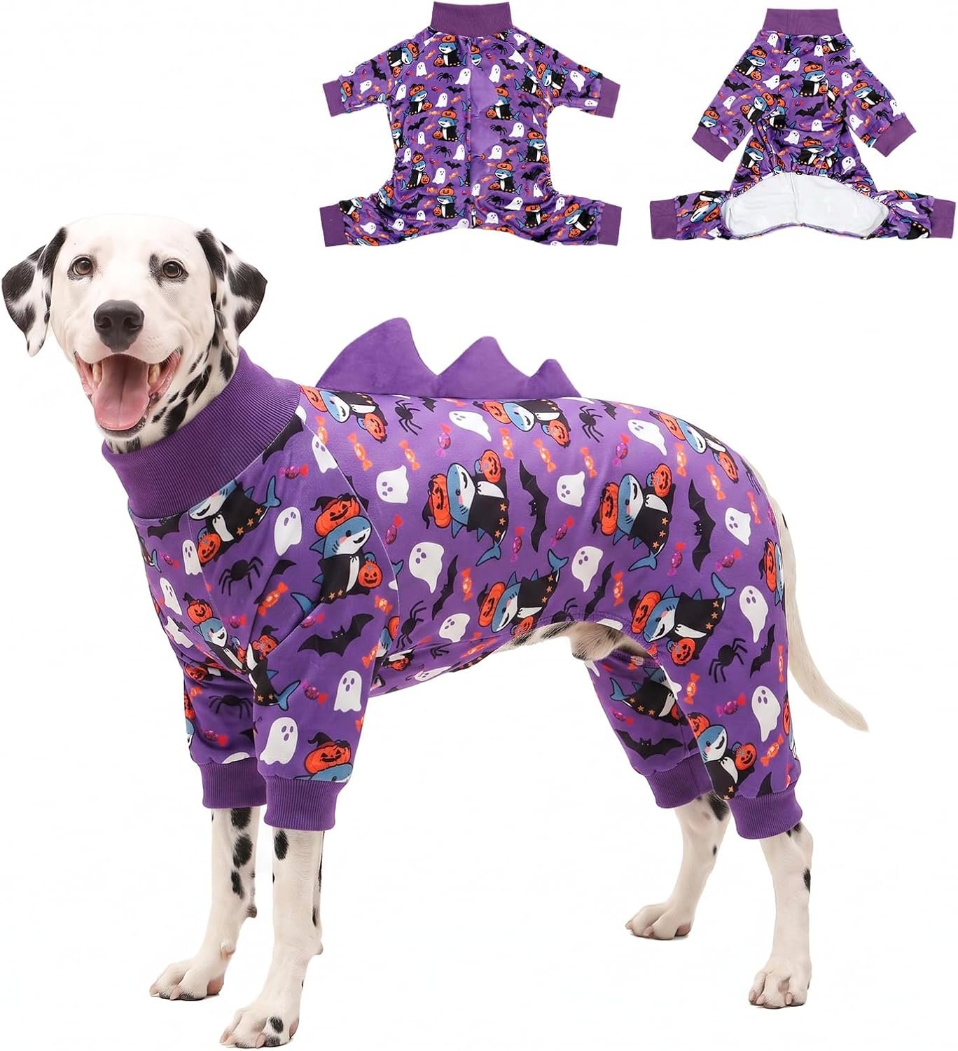 Halloween Shark Costume Dog Pajamas...