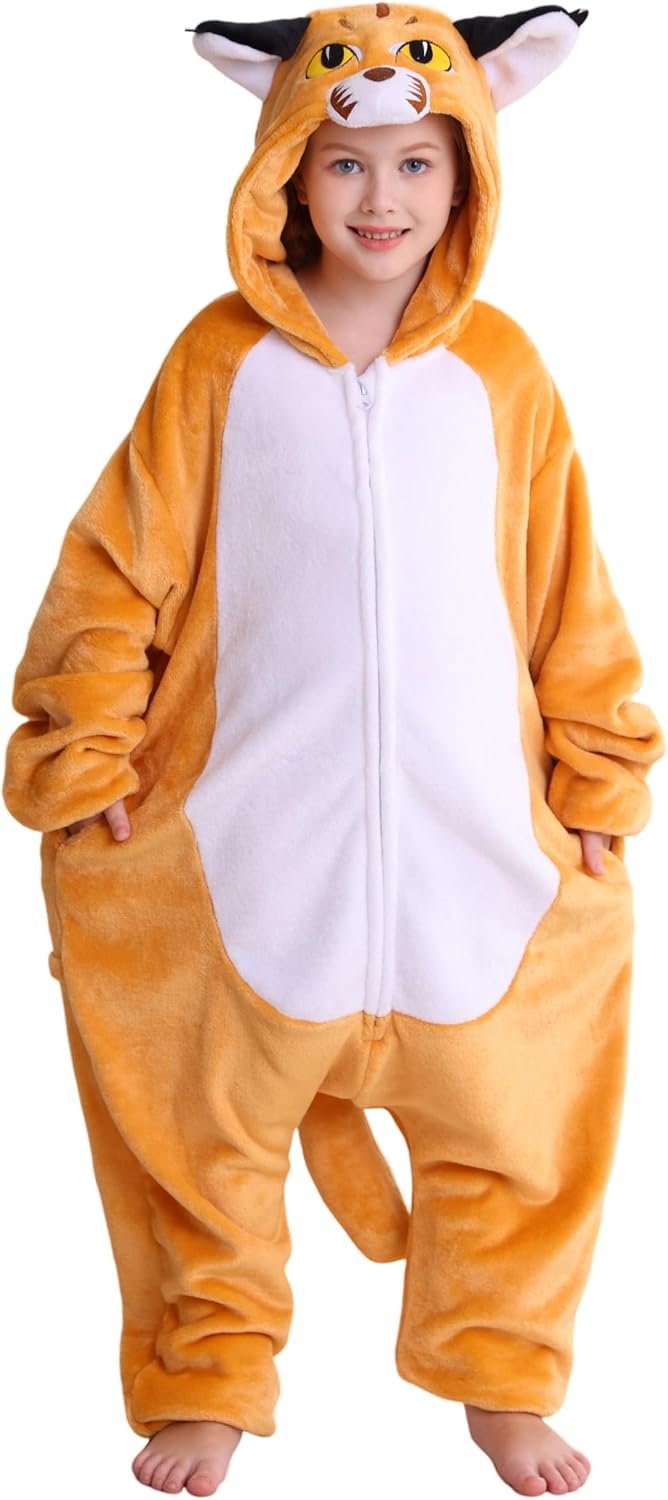 Animal Onesie Pajamas for Kids, Sof...