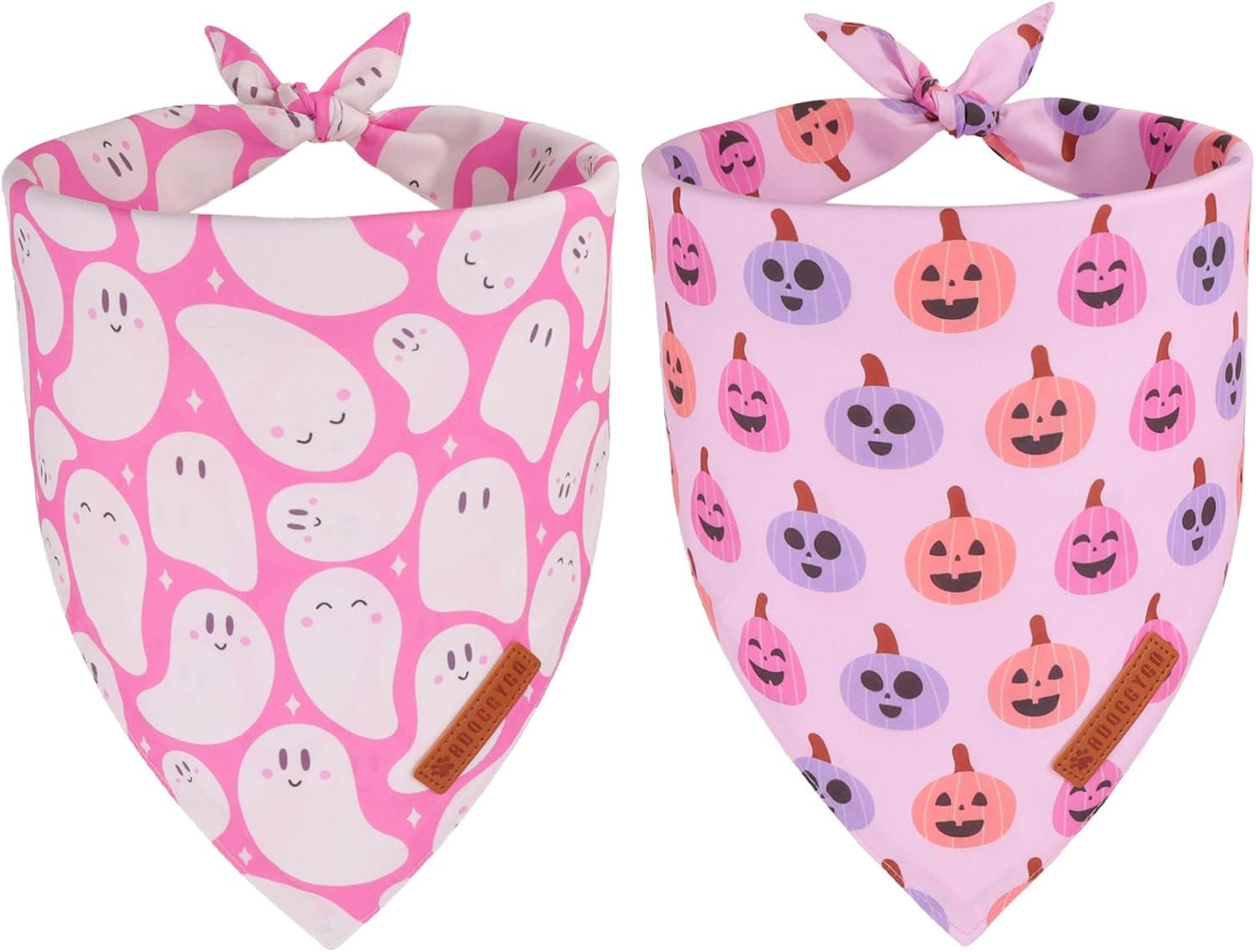 ADOGGYGO Halloween Dog Bandanas Gir...