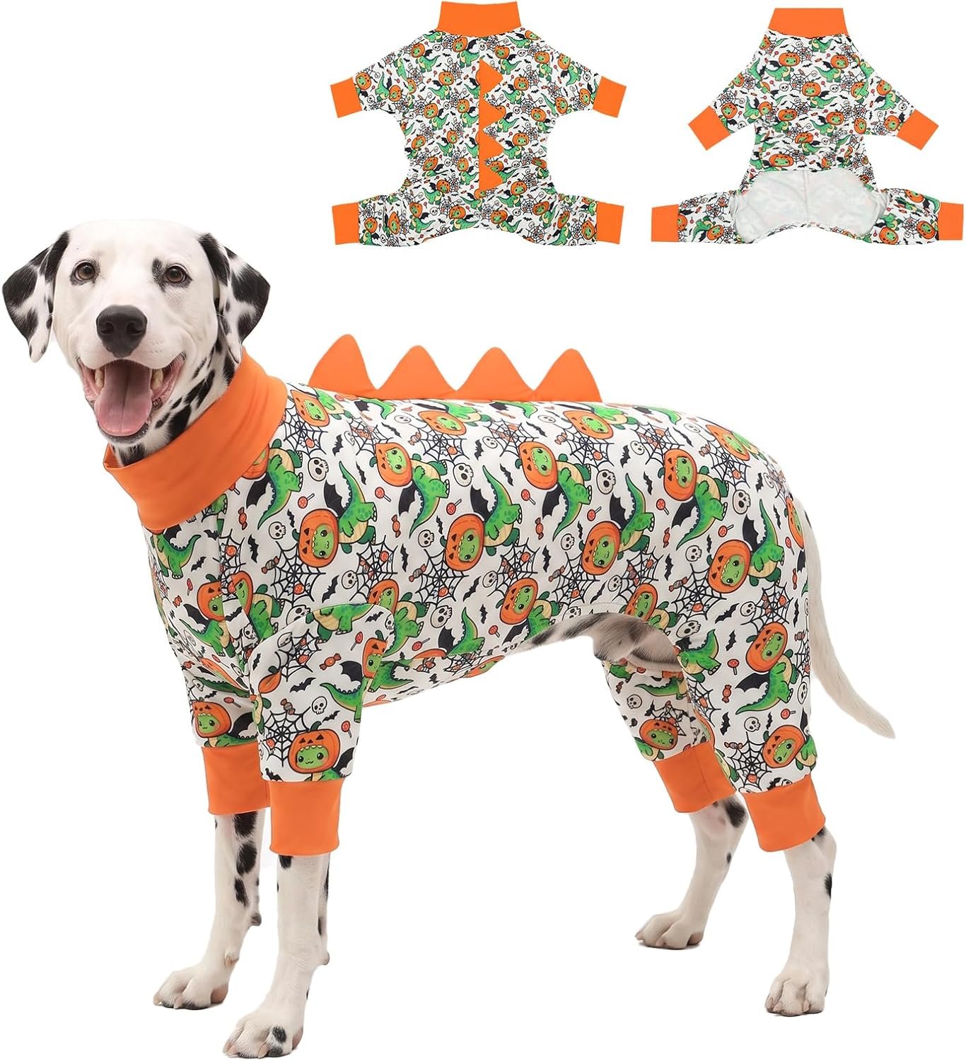 Halloween Dinosaur Dog Pajamas Larg...