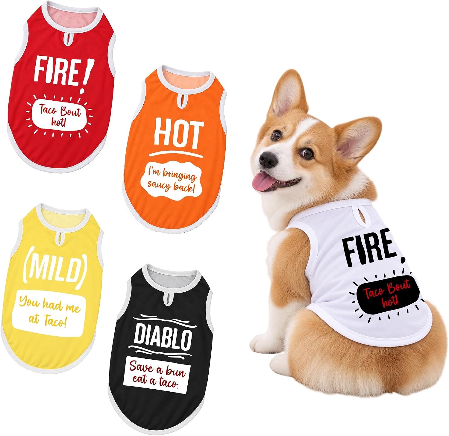 Funny Halloween Hot Sauce Tank Top ...