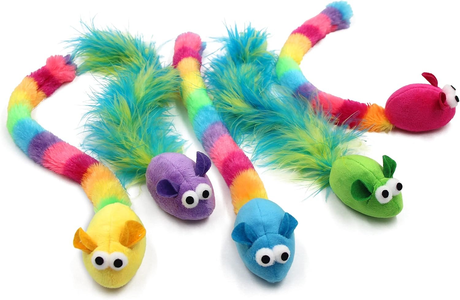 Jumpaws 5 Pack Interactive Catnip a...