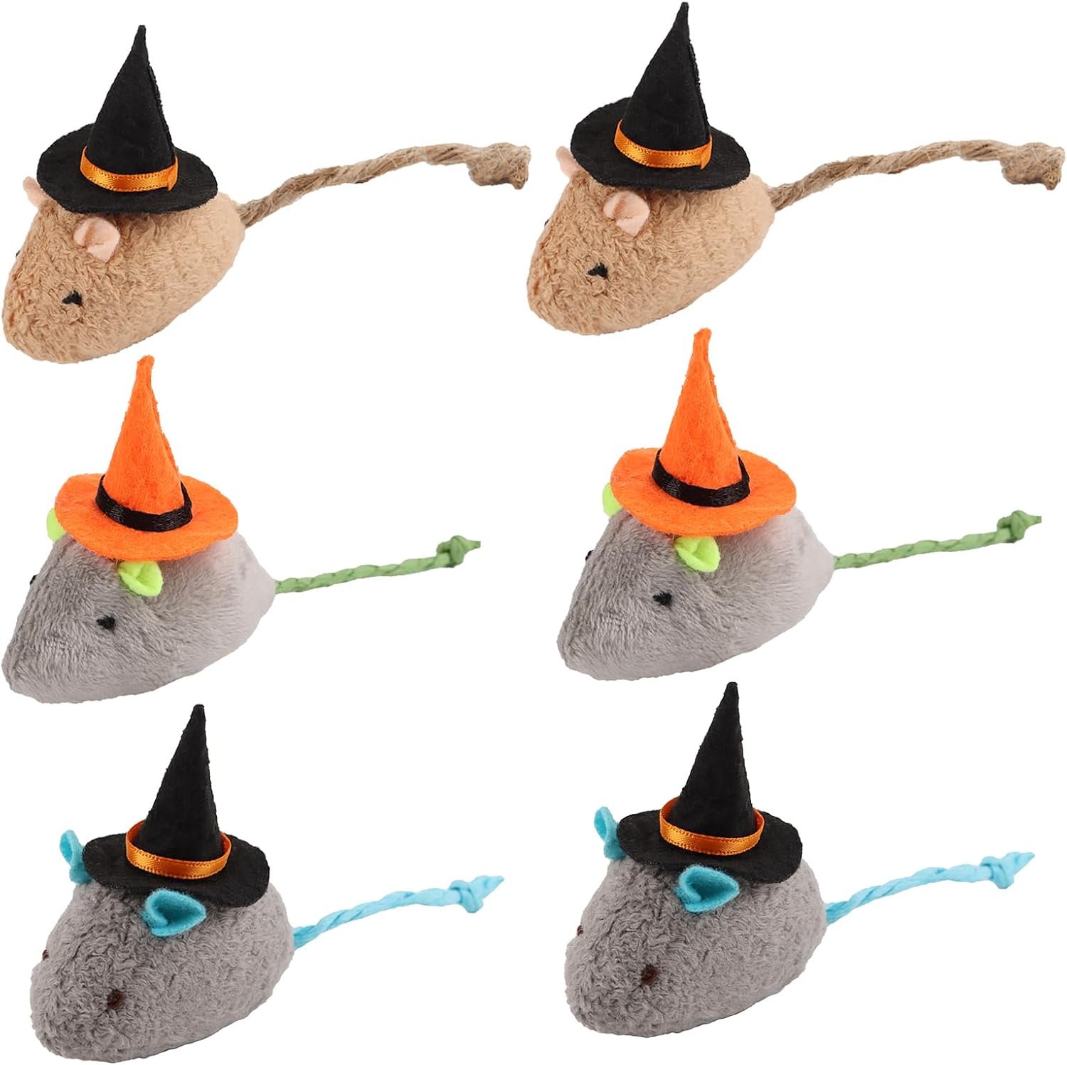 FOIMAS Halloween Catnip Toys,Witch ...