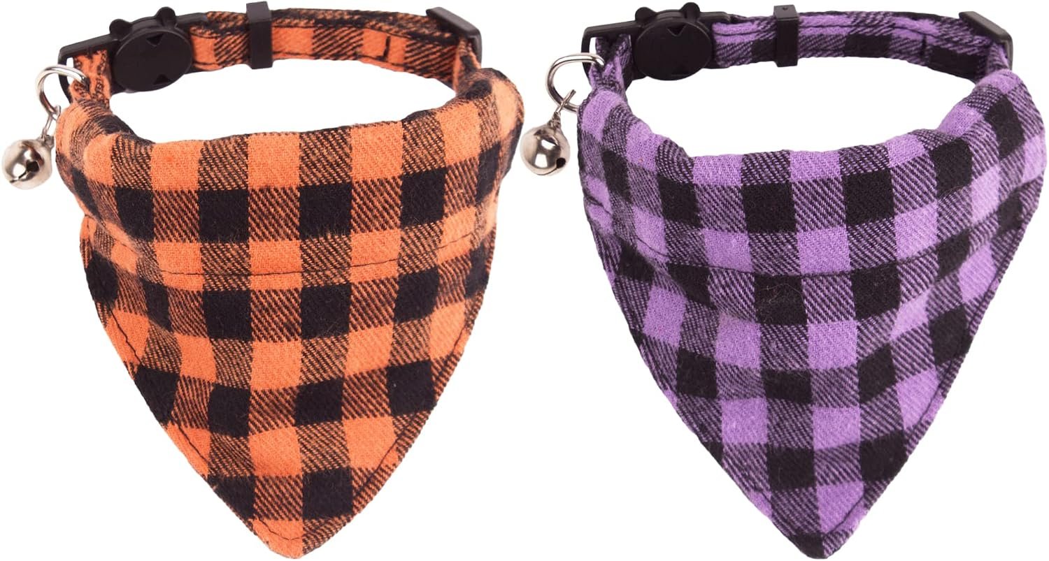 ADOGGYGO Halloween Fall Cat Collar ...