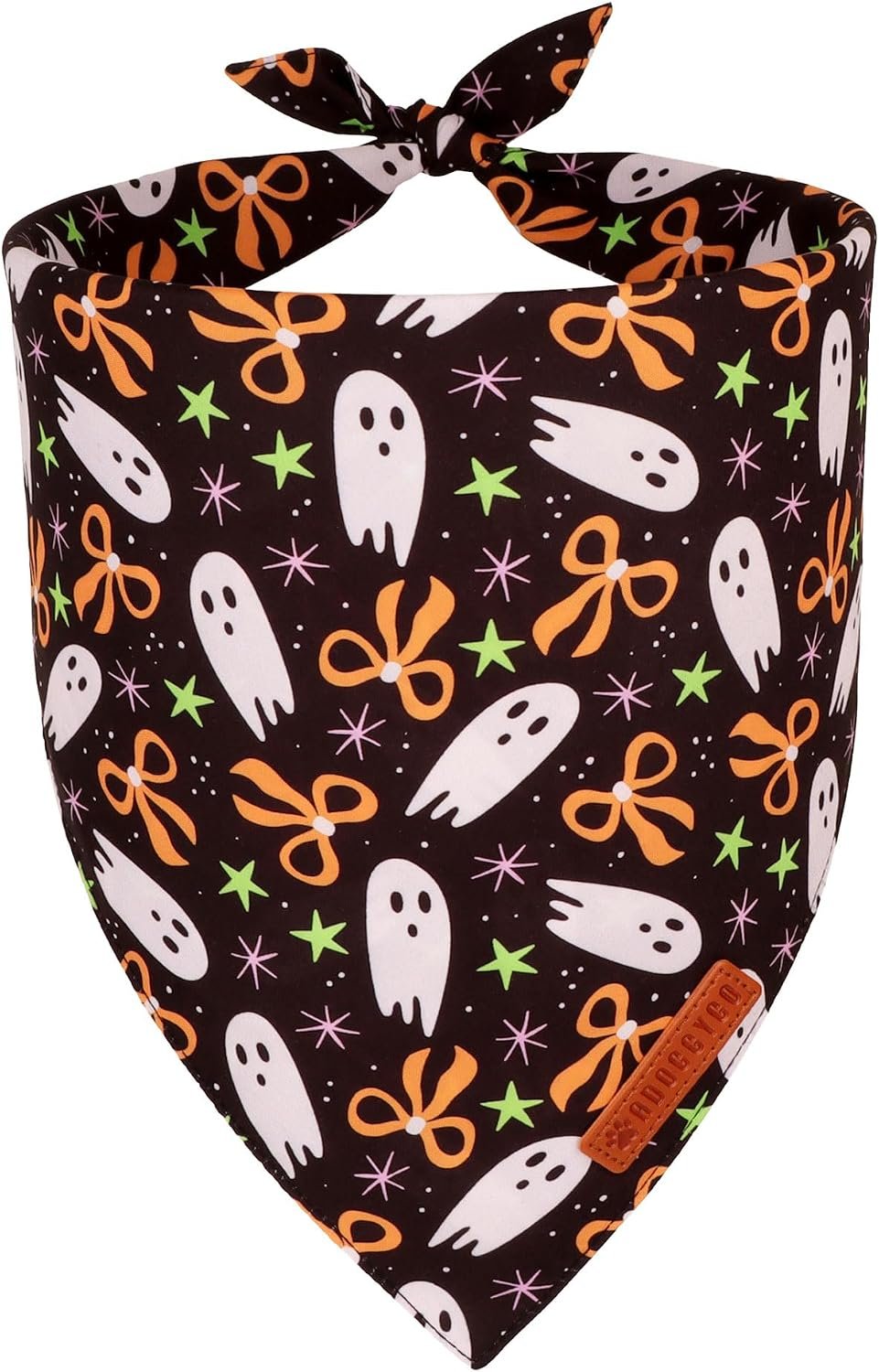 ADOGGYGO Halloween Dog Bandana, Gho...