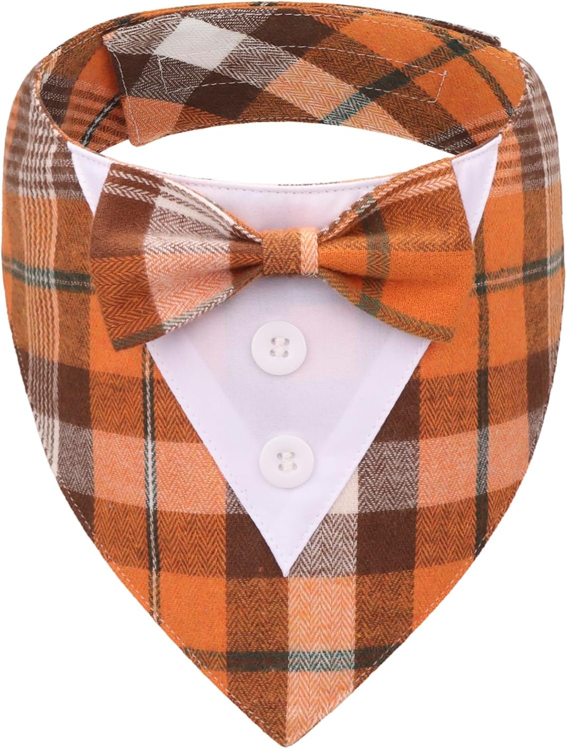 ADOGGYGO Fall Dog Tuxedo Collar, Or...