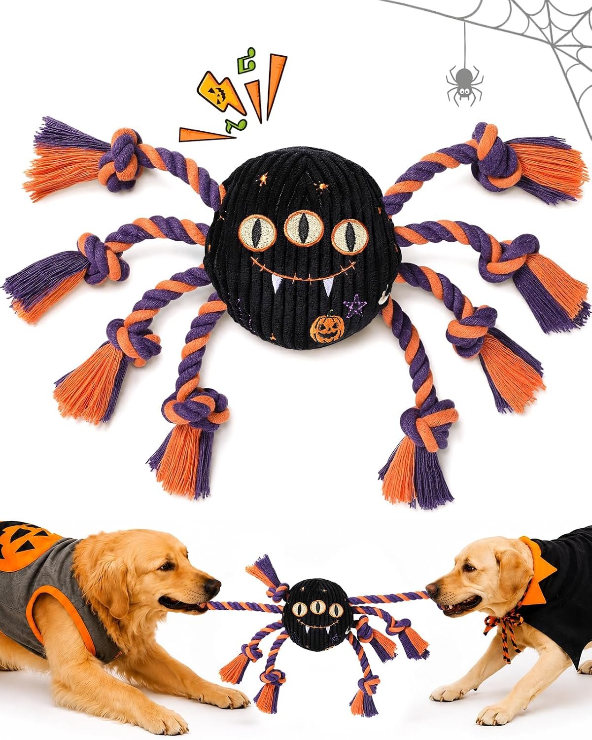 Swooflia Halloween Tug of War Dog T...