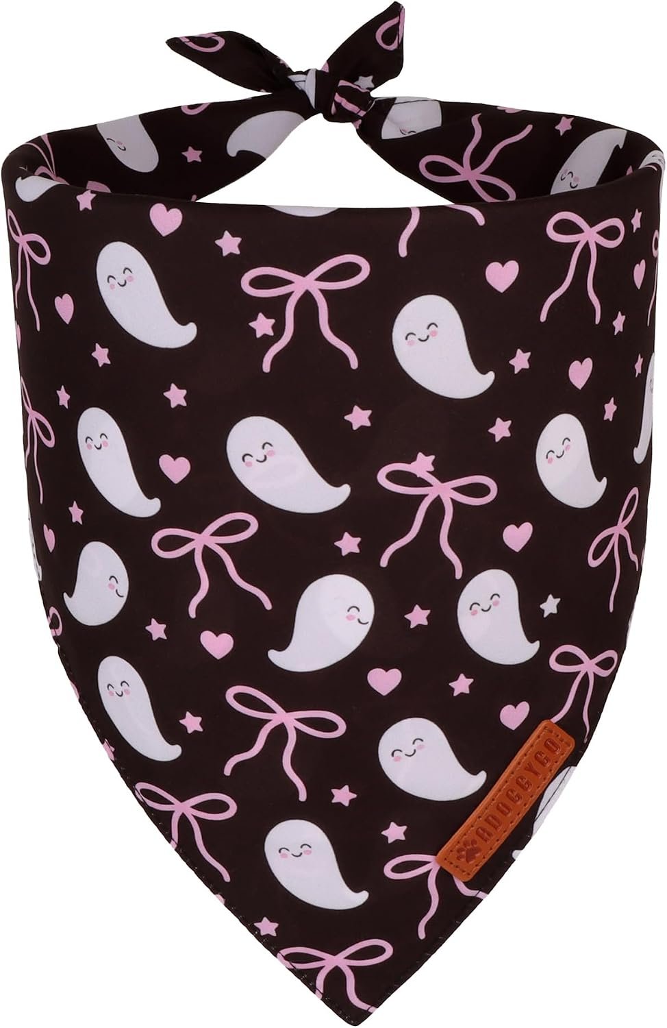 ADOGGYGO Halloween Dog Bandana, Gho...