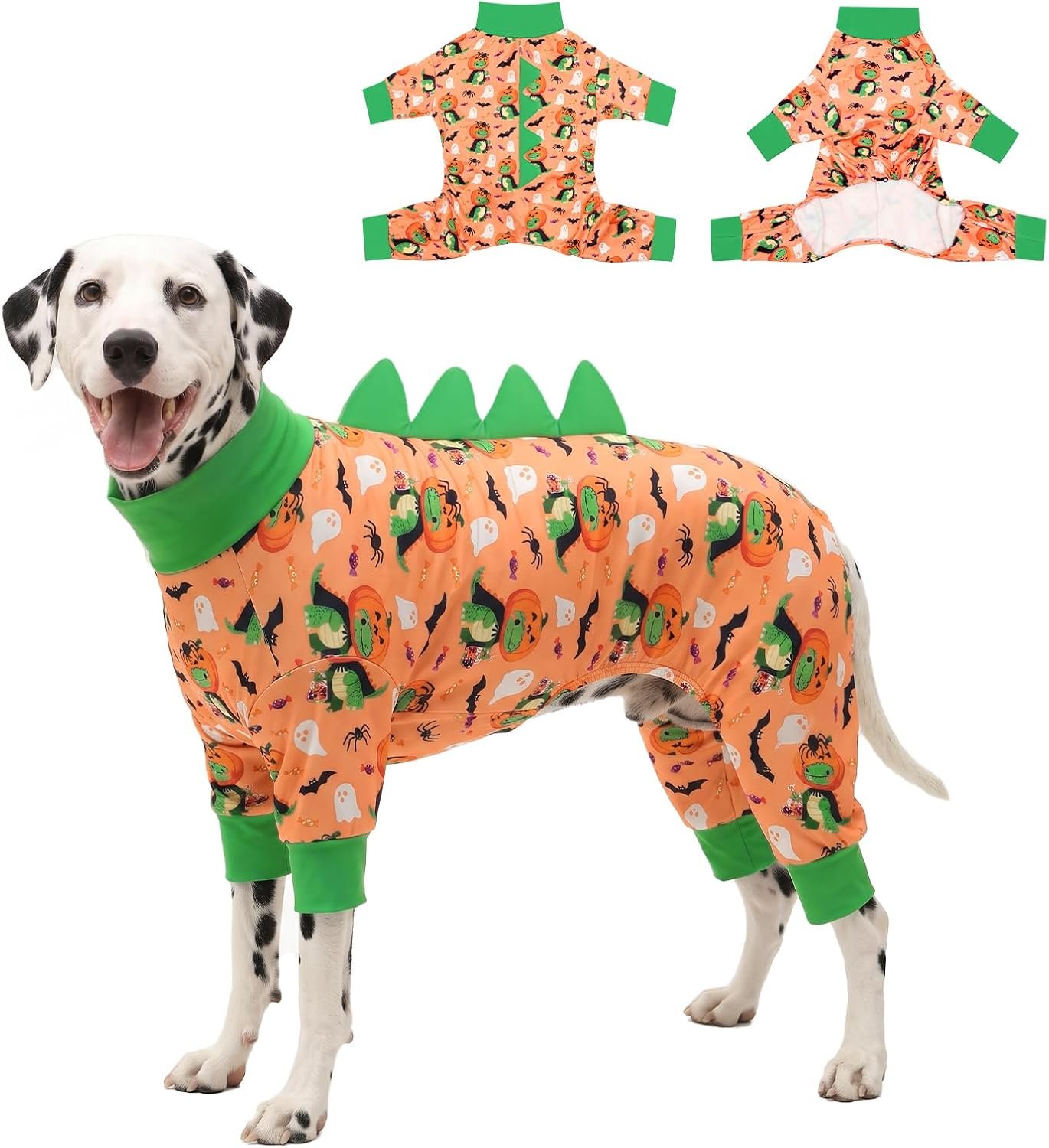 Halloween Dinosaur Dog Pajamas Larg...