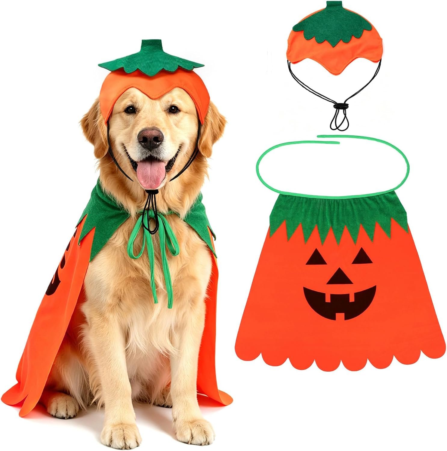 Rypet Dog Pumpkin Costume, Hallowee...
