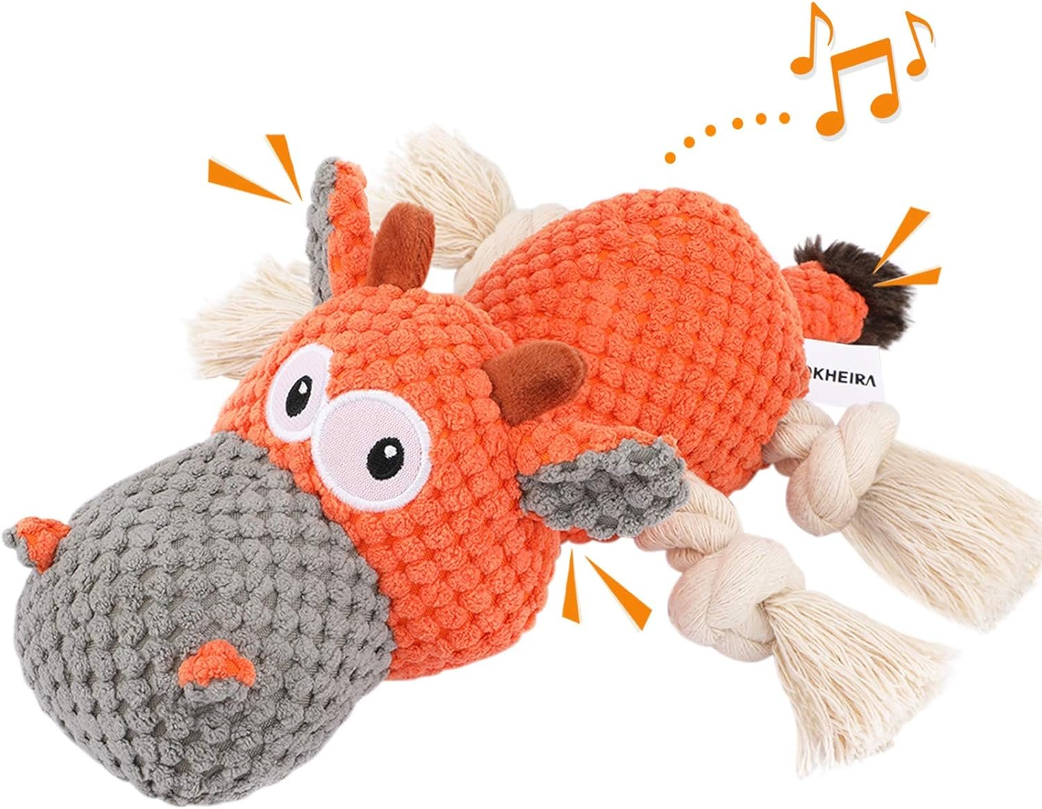 IOKHEIRA Dog Plush Toy for Large Ag...