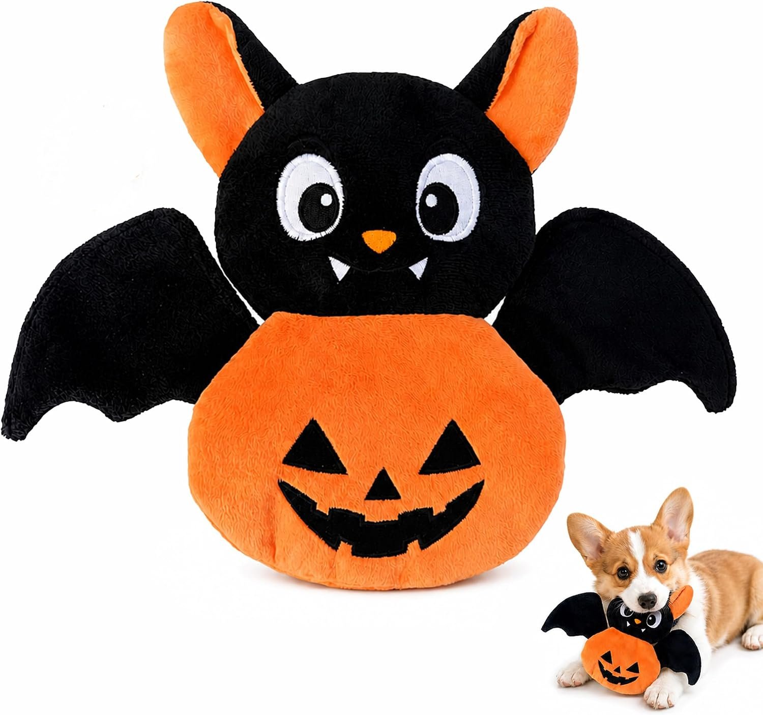 Halloween Dog Toy, No Stuffing Plus...