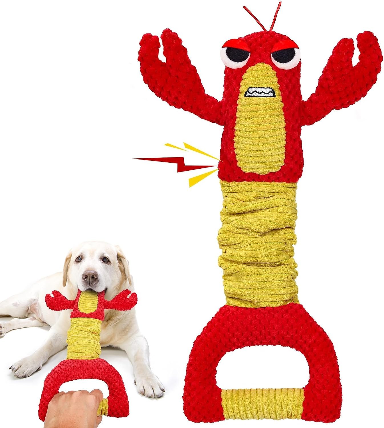 IOKHEIRA Dog Toys for Aggressive Ch...