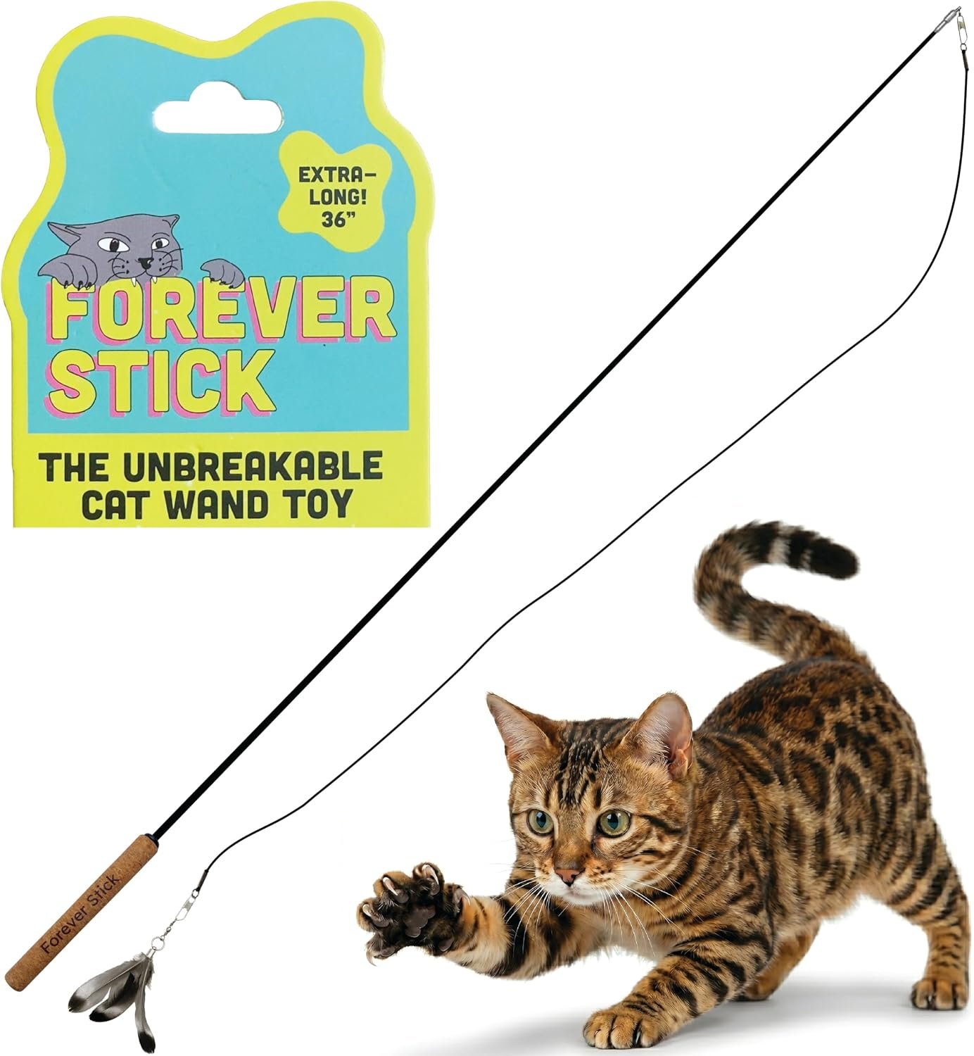 Forever Stick Unbreakable Cat Wand ...