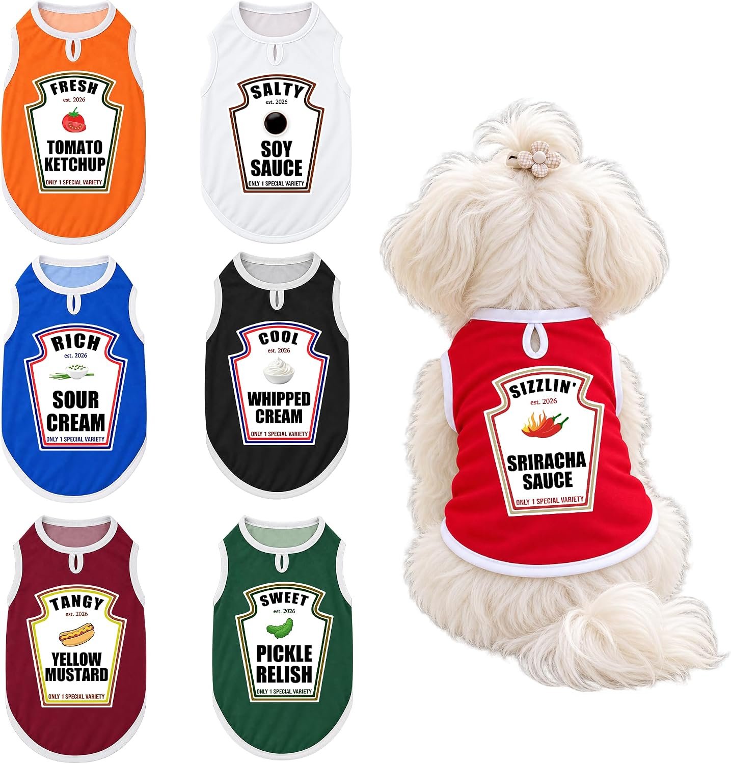 Funny Halloween Tank Top for Dogs, ...