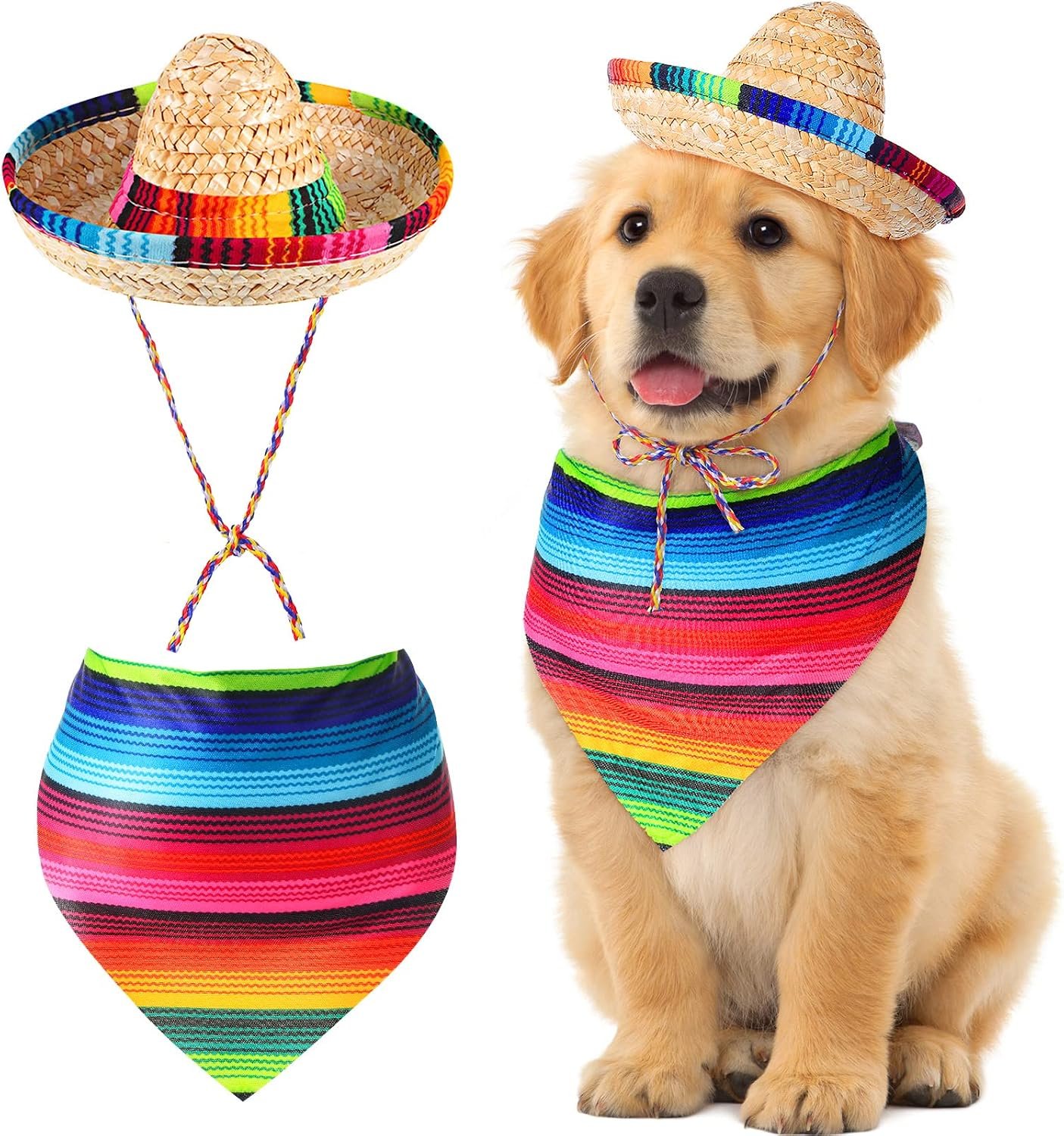Saintrygo Sombrero Hat Pet Hallowee...
