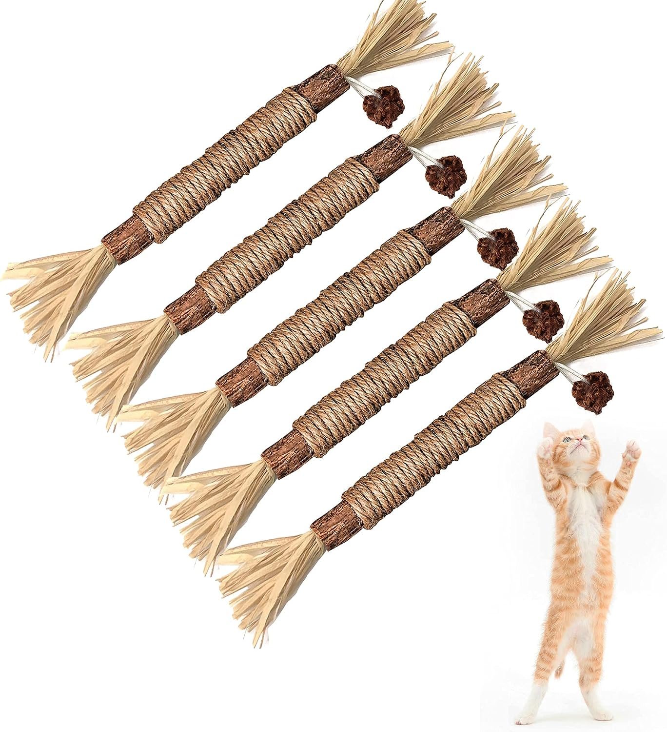 BAWAN Silvervine Sticks Cat Chew To...