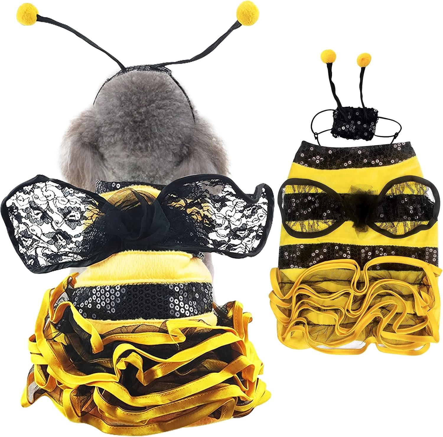 Bee Dog Costume – Bumblebee P...