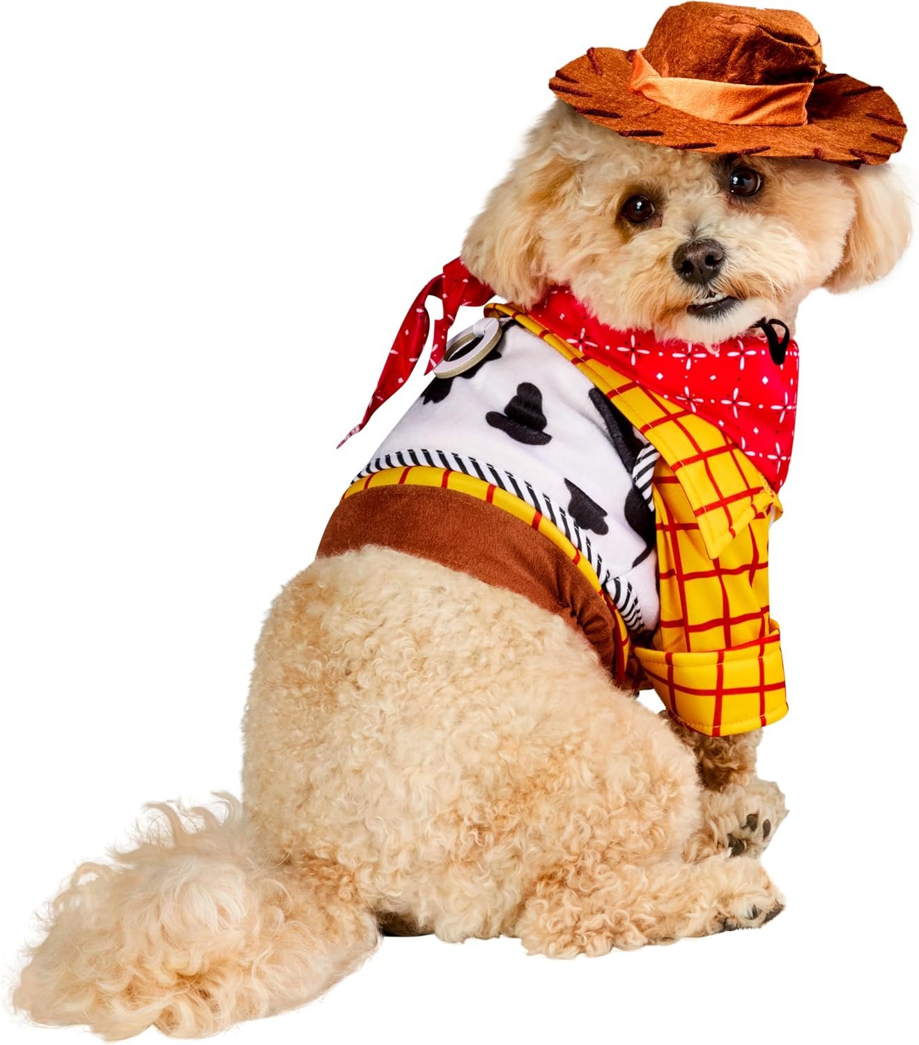 Rubies at Party City Toy Story: Woody Pet Costume for for Dogs or Cats, Medium - Image 4