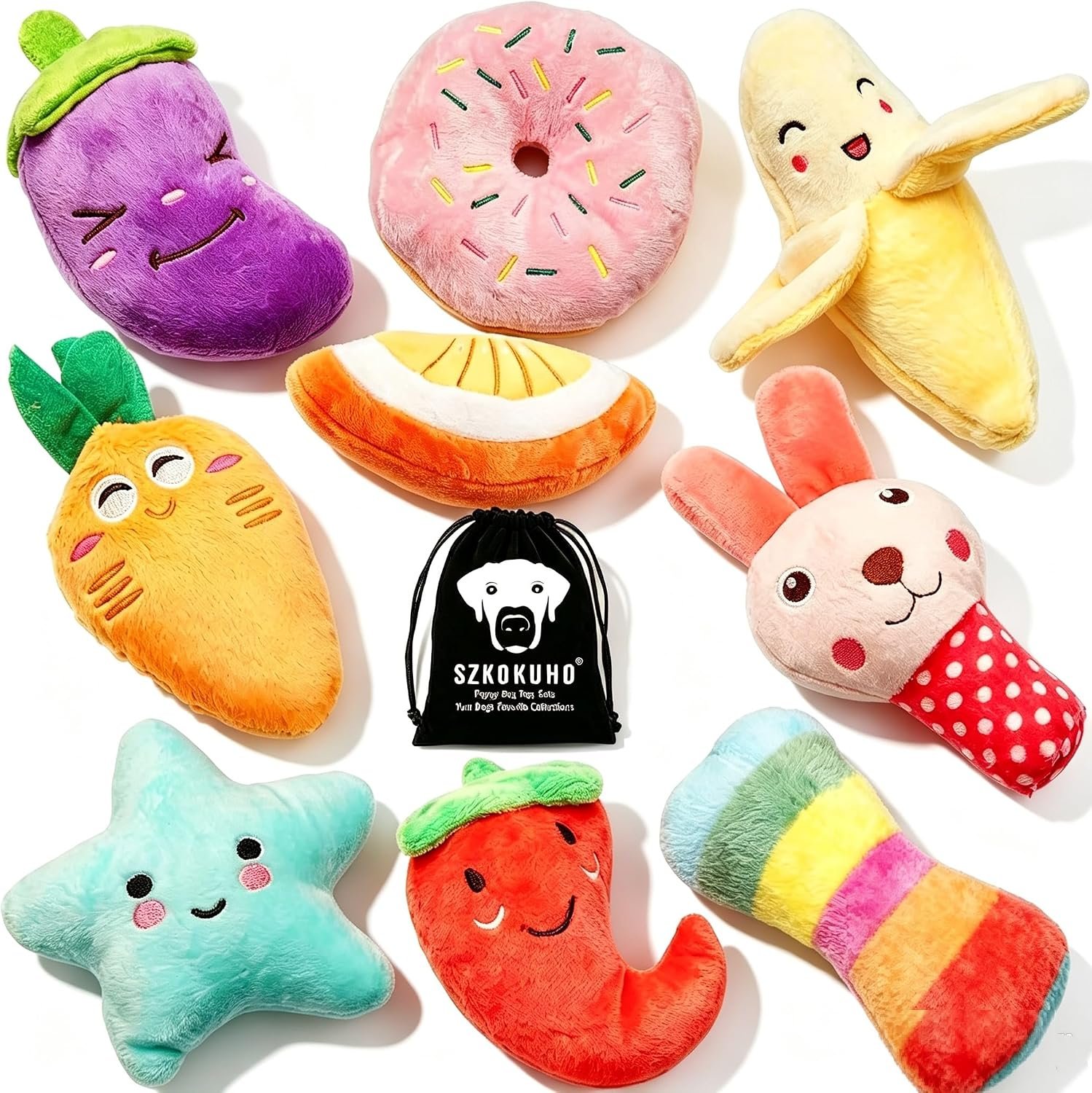 Squeaky Dog Toys for Small Medium D...