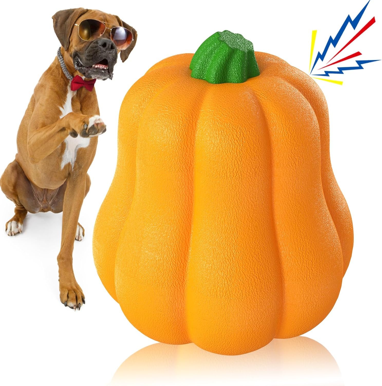 TLKNG Large Size Pumpkin Squeaky Do...
