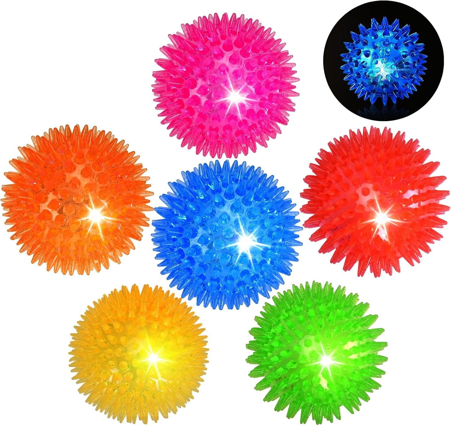 Novkin 6-Pack 3.5” LED Light-Up S...