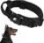 Waterproof AirTag Dog Collar with QR ID Tag, Tactical Military Dog Collar with Built-in AirTag Holder, Heavy Duty Metal Buckle & Control Handle, Training GPS Tracker Collar for Large Dogs(Black,XL)