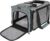GAPZER Cat Carrier American, United, Delta Airline Approved Soft Travel Bag | Pet Airplane Crate Medium Cat 15 lbs Privacy Curtatin, Small Dog Crate Under 10 Pound TSA Approved Softsided Carry Cage Cabin