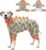 Halloween Dinosaur Dog Pajamas Large Size, Big Dog Onesie Clothes, Anti Shedding and Licking, Post Surgery Recovery Pet Pjs, Cotton Soft Material Stretchable Pet Pajamas U-COSP10XL