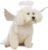 Dog Halloween Costume Pet Angel Wings Halloween Costumes for Cats Doggy Wing with Angel Halo Accessories (Small)