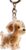 Dog Hair Collector Keychain Charm Memorial Storage Box, Transparent Bottle for Pet Hairs Keychain, Pets Fur Keepsake Keyring for Collecting Hair, Portable Pet Memory Capsule(2)