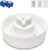Wonder Creature Ceramic Cat Water Fountain, Stable Cupcake Design, 71oz | 2.1L Pet Fountain with Anti-Tip Ceramic Design, 2 Quiet Pumps, 360° Water Flow, 3 Filters for Cats and Dogs