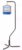 Pet Products Tubular Steel Hanging Bird Cage Stand with Metal Hook