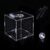 AWXZOM Acrylic Fish breeding Box, Acrylic Fish Isolation Box, Fish Separator for Aquarium, Hatchery Incubator with Suction Cups for Small Baby Fishes Shrimp Clownfish Guppy (3.9 * 3.9 * 3.9inch)