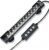 hygger 24/7 Mode Submersible Aquarium LED Light, Full Spectrum Hidden Fish Tank Light with 3 Rows Beads 7 Colors Auto On Off Sunrise-Daylight-Moonlight, Adjustable Timer Brightness