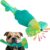 BIKIISEN Dog Toys for Aggressive Chewers, Interactive Dog Chew Toys for Large Dogs, Squeaky Chew Toys to Keep Them Busy, Tough Toys for Medium/Large Breed (Green)
