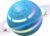 Interactive Dog Toys: Automatic Moving Dog Balls with LED Lights, Puppy Toy to Keep Them Busy, Shaky Dog Ball for Small,Medium,Large Dogs, Dog Toys for Aggressive Chewers,Rechargeable – (Blue)