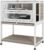 PetsCosset Guinea Pig Cages Hamster Cage Indoor with Stand Storage Wooden Outdoor Small Animals Habitat with Hideout House Pull Out Tray