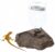 Reptile Lizard Bearded Dragon Water Bowl Dish Dispenser,17oz,Brown | 17oz Terrarium Tank Reptile Food Bowl,Water Feeder Automatic Dispenser Feeding,Geckos Lizards Turtle Bearded Dragons