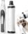oneisall 2 in 1 Dog Nail Grinder & Paw Trimmer Kit, 2 LED Lights | 35 dB Low Noise, 6500/7500RPM, 2 Speeds, Cordless & Rechargeable, Long Battery Life, Safe for Paw, Face, Ears, Body