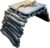 Bearded Dragon Tank Accessories – Natural Rock Basking Platform & Wooden Climbing Bridge Ladder Hideout, Habitat Décor for Tortoise, Snake, Gecko & Reptile Terrariums