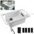 Aquarium Fry Tray & Breeding Box Kit, Adjustable 3D-Printed Breeding Tray (9″-13.5″) with Foam Filtration, Safe Enclosure for Newborn Fish Fry, Fits 10-20 Gallon Fish Tanks