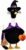 Halloween Goose Outfit Witch Cat Porch Goose Clothes for Outdoor Decor