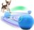 Interactive Small Dog Toy Ball, 2 Inch Smart Jumping Ball for Puppy/Small Dogs, Activated Automatic Bouncing Moving Vibrating, Dog Toy for Small Dogs to Keep Them Busy（Sky Blue）