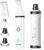 oneisall 3 in 1 Dog Nail Grinder & Paw Trimmer Kit, 2 LED Lights | 2 Replaceable Blades, 6500/7500RPM, 2 Speeds, Low Noise, Cordless & Rechargeable, Safe for Paw, Face, Ears, Body