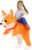 Inflatable Costumes Kids Dog Costume Halloween Blow Up Ride on Corgi Costume Animal Suit for Girls Boys Cosplay Party