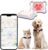 GPS Tracker for Dogs & Cats – No Monthly Fee, Waterproof Real-Time Tracking Collar for Pets, Kids,Luggage & Assets | 367-Day Battery Life | iOS & Android Compatible | Anti-Lost Device