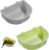 2 Pack Feeder, Hanging Food Bowl Feeder Food and Water Container for Wire Cage Feeding Dish Hanging Cups for Birds Hamsters Mice Rats Guinea Pig Small Pets
